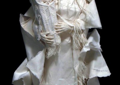 A piece called, “Wife and Son of Sitting Bull.”
