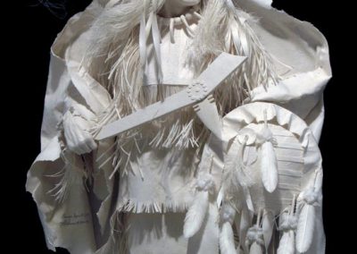 A sculpture entitled, “Pronghorn Spirit.”
