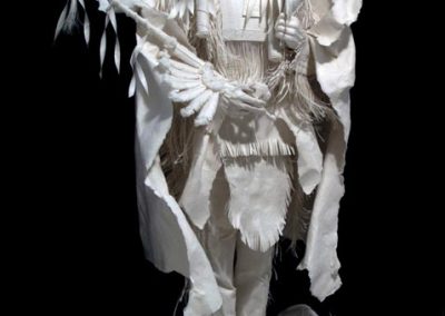 A ssculpture called, “Medicine Bull.”