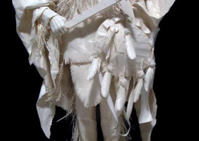 A sculpture entitled, “Pronghorn Cliff.”