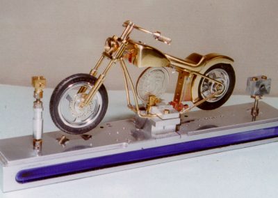 Augie's 1/25 scale chopper.