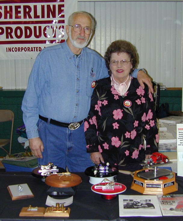 Augie and Carol Hiscano Augie and his wife, Carol, at the Cabin Fever Expo.