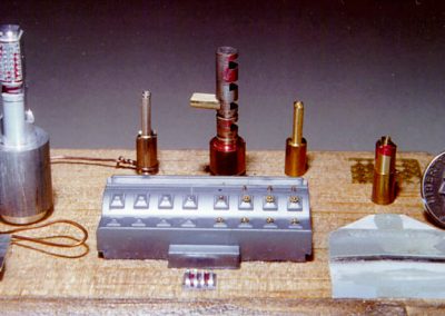 The Prime Mover engine broken down into components.
