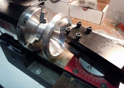 Boiler cap construction for the steam pumper.