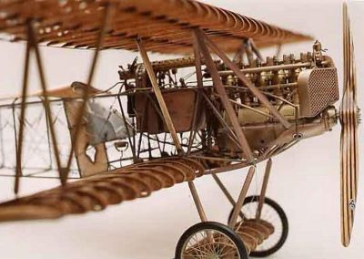 Side view of the Fokker D-VII.
