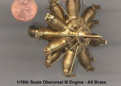 The engine for the Fokker E-IV.