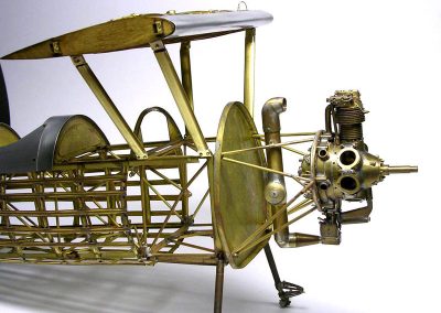 The forward part of the Stearman fuselage.