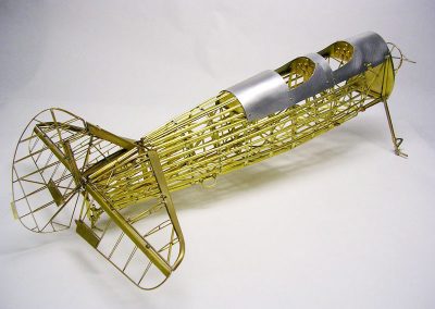 The Stearman fuselage put together.