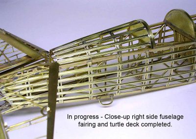 More details on the Stearman fuselage.