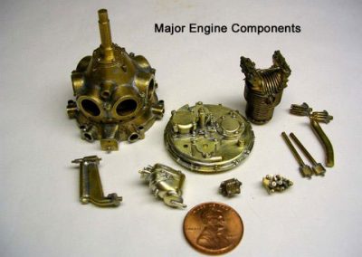 More components for the Continental engine.