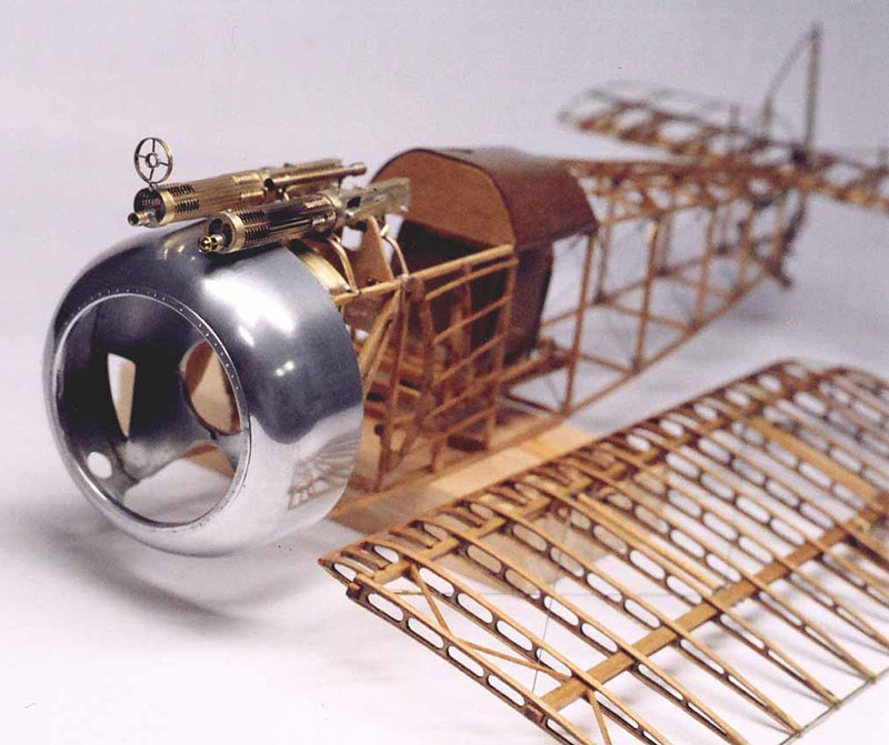Sopwith Frame and Cowl The Sopwith Camel frame and cowl.