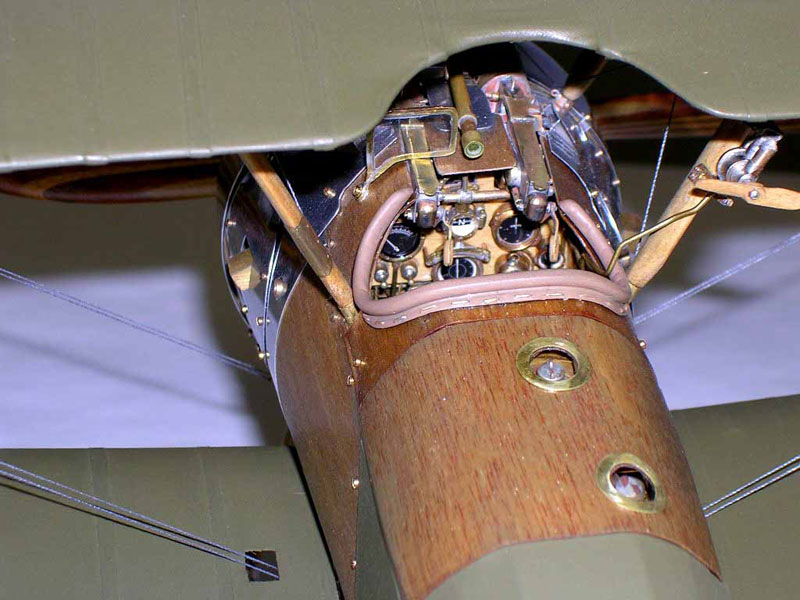 Sopwith Camel Cockpit A look inside of the Sopwith Camel cockpit.