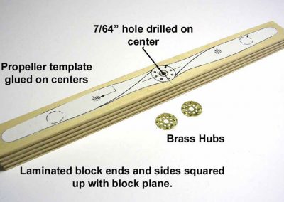 Propeller construction details.