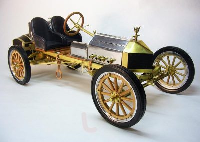 Ken's scale Ford Model T board track racer.