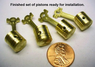 A set of pistons for the Model T.