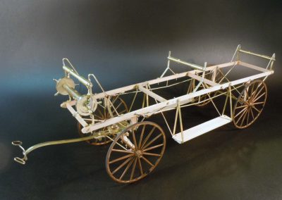 Ken's scale model ladder wagon.
