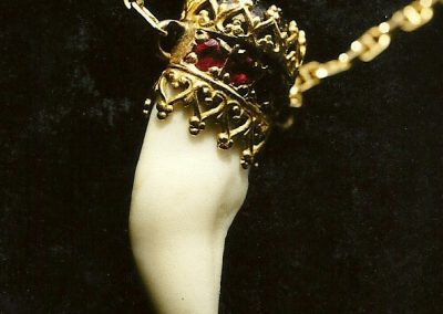 Bryan's tiger tooth necklace.