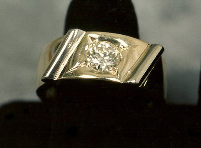 Diamond Ring A diamond ring made by Bryan.