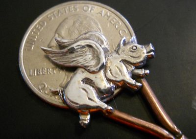Bryan's flying pig.