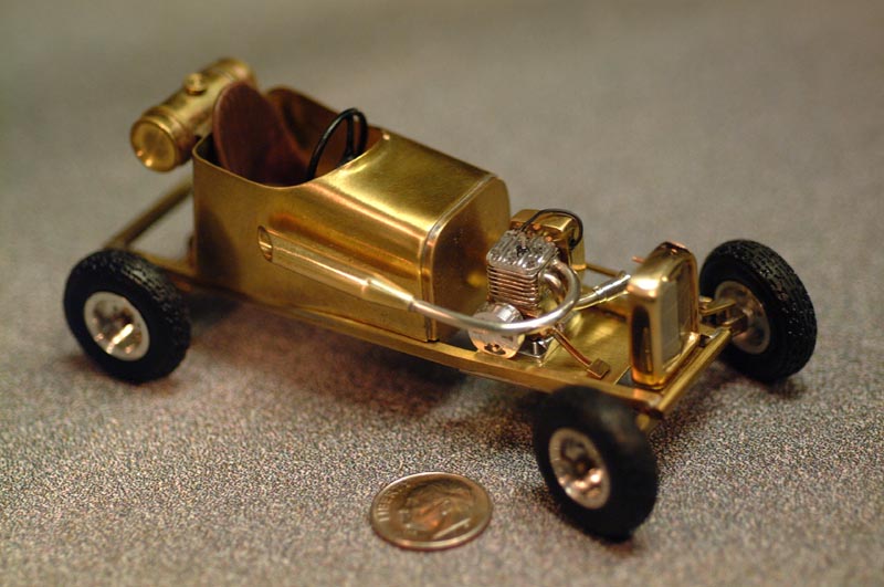 1930’s Dirt Track Hot Rod Augie's tiny 1930's dirt track hot rod.