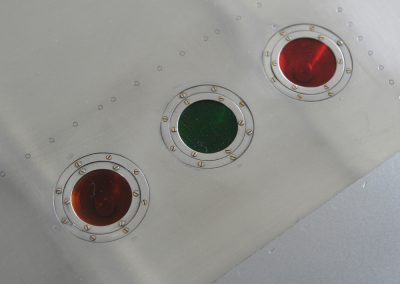 P-51 identification lights.