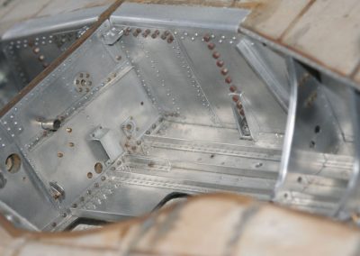 Building the wheel-bay.