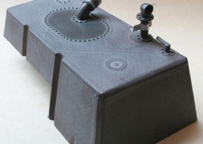 The finished fuel tank.