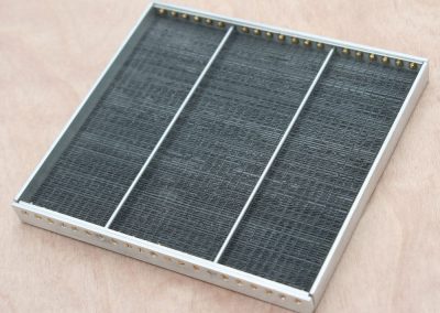The P-51D air cooler panel.