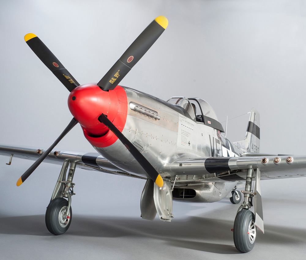 1/5 Scale P-51D Mustang David's finished scale model P-51D Mustang.
