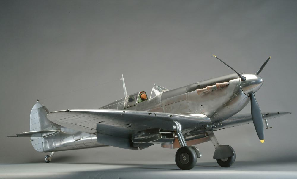 1/5 Scale Spitfire Mk I Model David's finished scale model Spitfire.