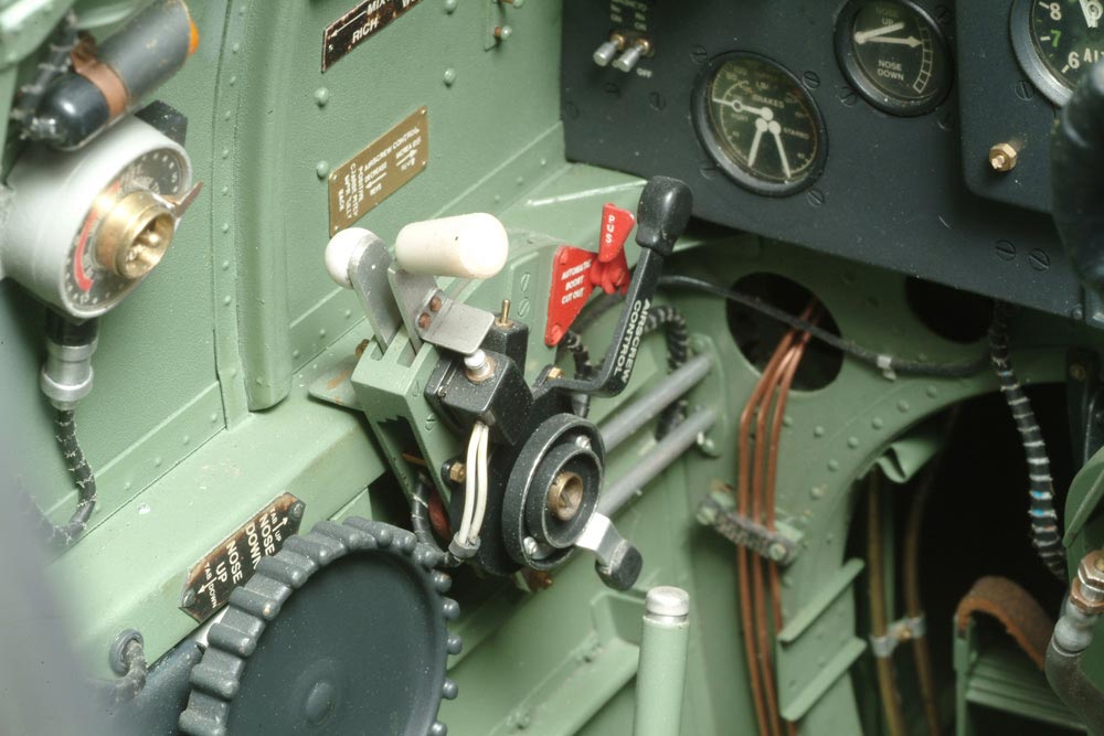 Spitfire Cockpit Another look inside the Spitfire cockpit.