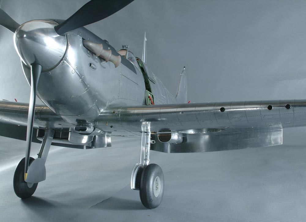 1/5 Scale Spitfire David's 1/5 scale model Spitfire.