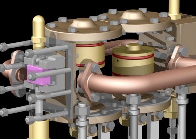 A close view at part of Bill's Pinnace engine CAD.