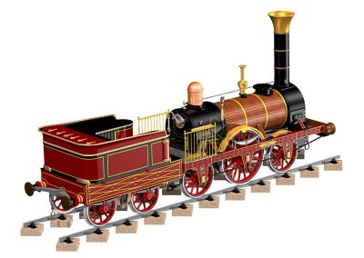 Another view of the Stephenson CAD rendering.