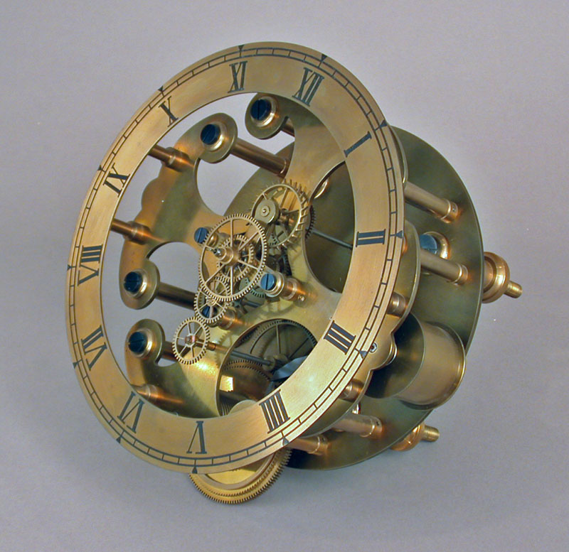 Skeleton Regulator Clock Bill's skeleton regulator clock under construction.