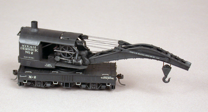 Scale Model Brownhoist Wrecking Crane The Gould Company's Brownhoist crane kit.