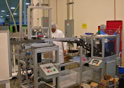 Another look at the automatic assembly machine produced by Gould.