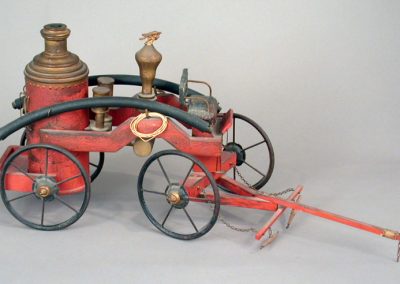 A toy fire engine built by Bill.
