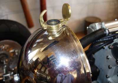 Another look at the radiator and its cap.