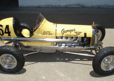 A look at the race car under natural lighting.