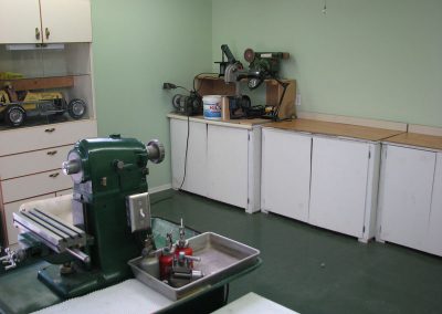 Another look at part of Ron's revamped home shop.