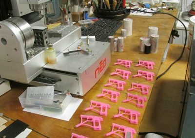 Sets of wax parts.