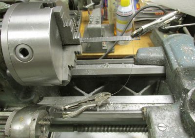 Making the magazine spring.