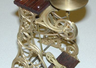 Another scale model treadle scroll saw.