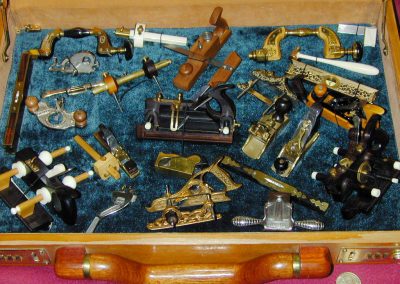 A closer look into Paul's briefcase.