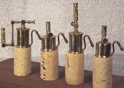 A variety of Find's blowlamps.