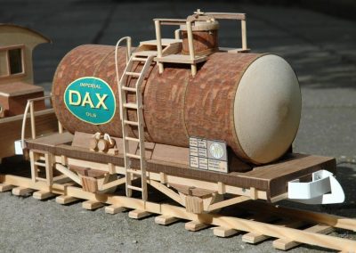 A small tank car.