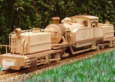 A Beyer-Garratt locomotive.