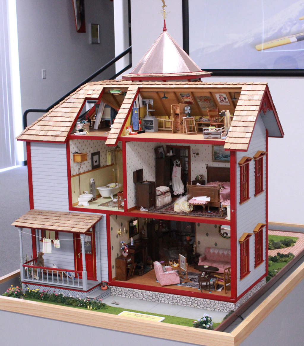 1930’s-1940’s Dollhouse A 1930's-1940's style dollhouse built by the Harings.