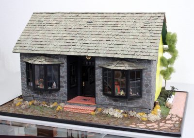 The model witch house made by the Harings.